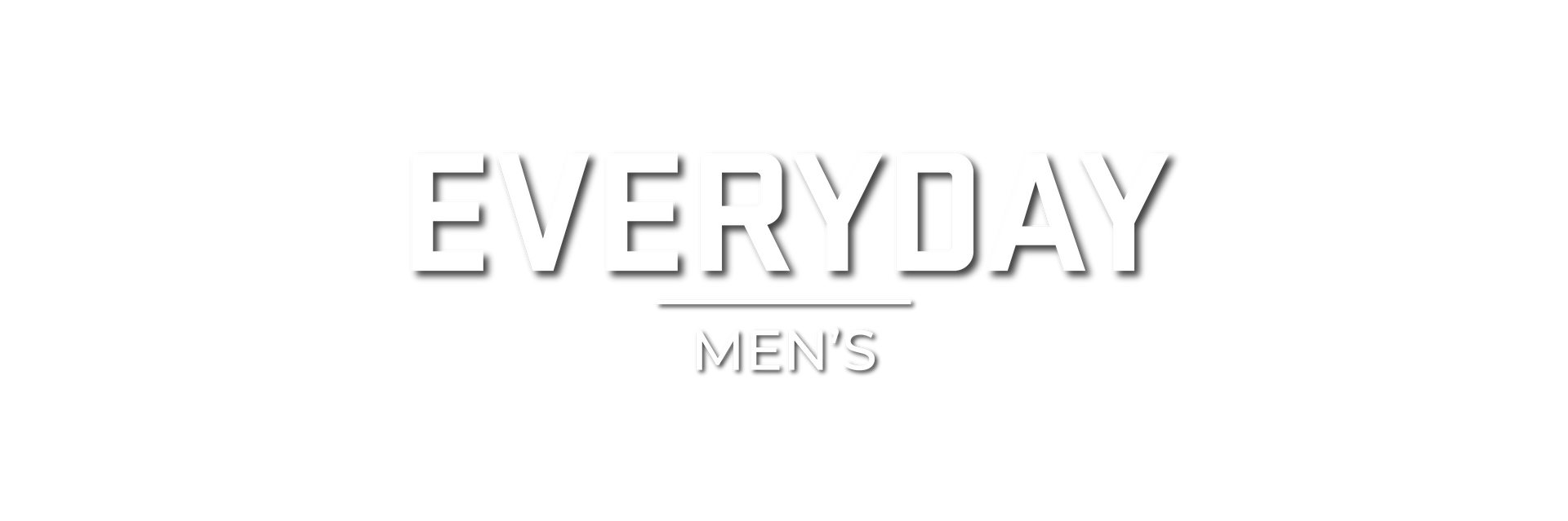 Men's Everyday  Header Image Text Overlay