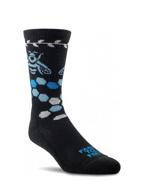 Business Light Socks in Black: Light-Footed
